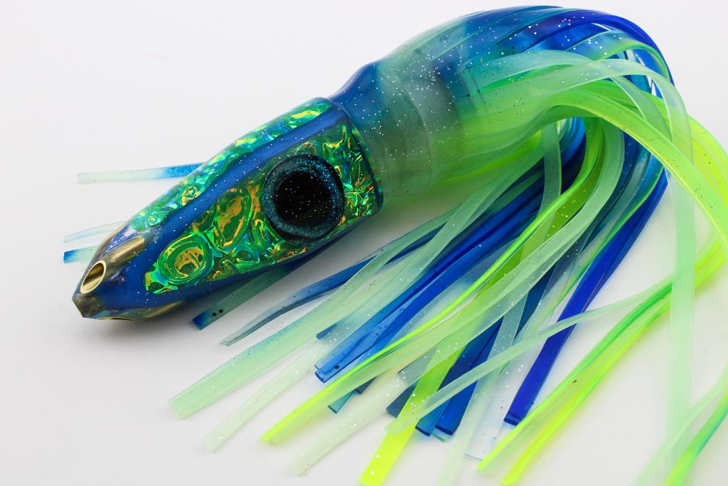 Blue Jezebel (9 Jetted Bullet) in Mahi Blue Combo – BFD Big Game