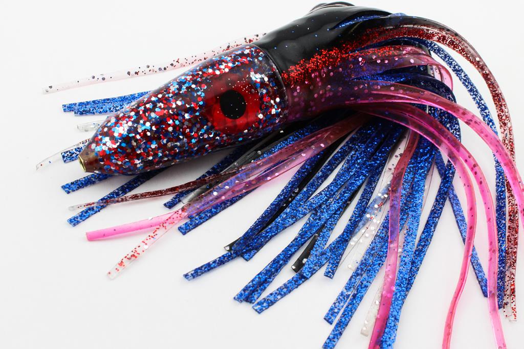 7 Spitfire FIRECRACKER with Holo Holo Skirts – BFD Big Game Lures